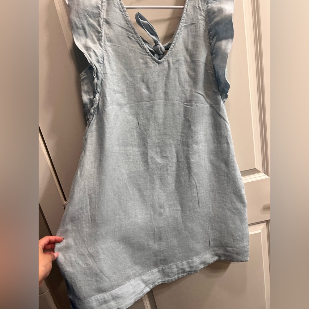 Light Blue Sleeveless Dress